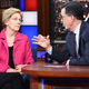 Image for article titled Elizabeth Warren offers a confident, “No thanks, I got this” to Stephen Colbert’s campaign advice
